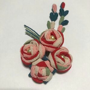 ハンドメイド つまみ細工