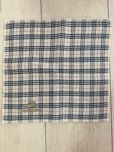 バーバリー　 BURBERRY ハンカチ　ミニタオル　中古品