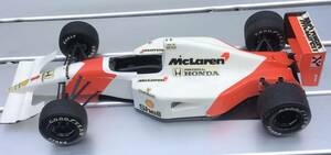 完成品　タミヤ　1/20 マクラーレン　ホンダ　MP4/7 F1 McLaren HONDA 欠品あり