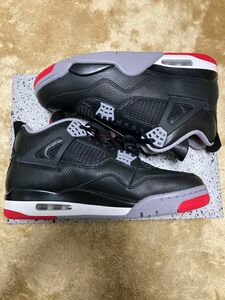 Nike Air Jordan 4 Retro Bred Reimagined エアジョーダン　4 ブレッド　28