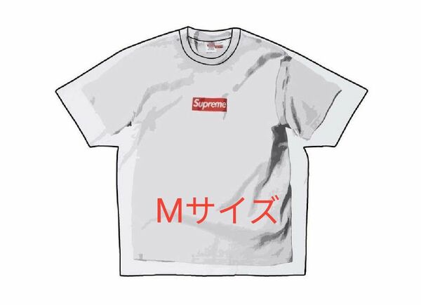 シュプリーム x MM6 メゾン マルジェラ (メゾンマルジェラ) ボックス ロゴ Tシャツ "ホワイト"