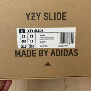 adidas yeezy slide DARK ONYX 31.5の画像2