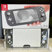 ニンテンドースイッチ ライト グレー _画像2