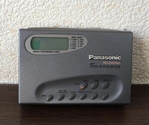 Panasonic ポータブルカセットレコーダー RQ-S75F 動作未確認 現状渡し
