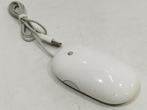 管理1259 Apple Mighty Mouseアップル マイティマウス 有線USB光学式マウス A1152 通電のみ ジャンク