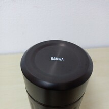 y031103r 水筒 グラファイトグレー 420ml 直飲み 真空2層構造 抗菌仕様 カフア コーヒー ボトル QAHWA_画像4