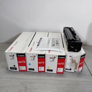 y031815r CANON　純正品　トナー カートリッジ067H 大容量 4色セット CRG-067H 純正