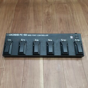 CKT-240306-28 BOSS FC-50 MIDI FOOT CONTROLLER フットコントローラー ジャンク品