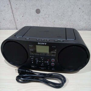 S FN240322 SONY ソニー パーソナルオーディオシステム ZS-RS81BT ラジオ FM / AM CD Bluetooth デッキ オーディオ機器 動作確認済み