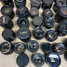 □ジャンク□ AF MF 一眼レフ用カメラレンズ 各種レンズ 大量まとめセット Canon MINOLTA SIGMA PENTAX Nikon TAMRON 等 a3_画像2