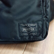 PORTER ポーター 吉田カバン ウエストバッグ ボディバッグ ショルダーバッグ ナイロン ブラック メンズ_画像6