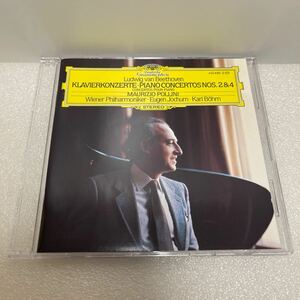 CD MAURIZIO POLLINI マウリツィオ・ポリーニ ベートーベン BEETHOVEN ピアノ協奏曲 第二番 四番 PIANO CONCERTOS NO.2 OP.19 NO.4 OP.58