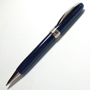 [VISB3] Visconti Viscontie Ball Pen Rembrandt v48489 Blue (мрамор) x Silver Twist