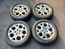 『psi』 HONDA純正 17インチ × 6.5J +50 PCD114.3 5穴 アルミホイール ＆ BRIDGESTONE LUFT RVⅡ 215/60R17 ラジアルタイヤ4本セット_画像1