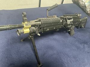 エアガン ライフル S＆T MK46 MOD.1 BK スポーツライン 電動ガン LMG ライトマシンガン M249 ミニミ 18以上用 [エアガン ファースト]