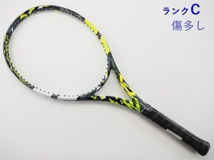 中古 テニスラケット バボラ ピュア アエロ 2022年モデル【一部グロメット割れ有り】 (G2)BABOLAT PURE AERO 2022