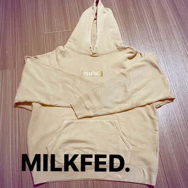 【XL】MILKFED.ベージュパーカ