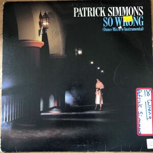 12’ Patrick Simmons-So Wrong