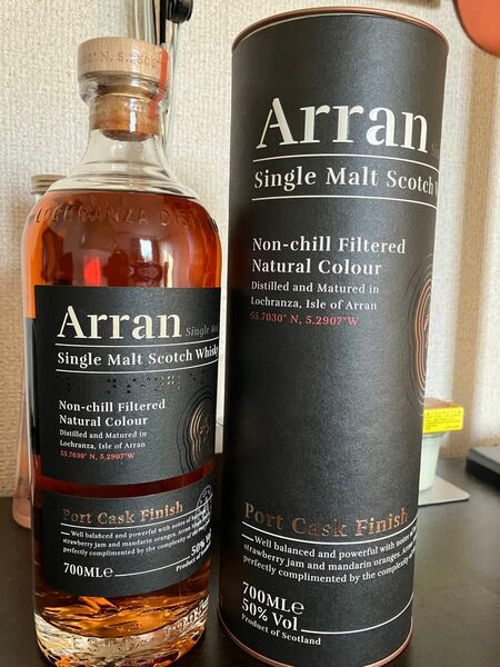 アラン ポートカスク フィニッシュ シングルモルト Arran Cask Finish ノンチルフィルタード