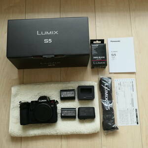 【美品】 Panasonic LUMIX S5 ボディ DC-S5 フルサイズ パナソニック ルミックス