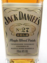 未開栓 ジャックダニエル No.27 ゴールド 700ml 40% JACK DANIEL'S NO.27 GOLD テネシー ウイスキー_画像6