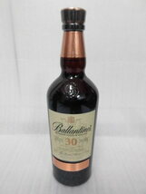 未開栓 バランタイン 30年 700ml 40% Ballantines 30YR GB スコッチ ウイスキー 木箱付き_画像2