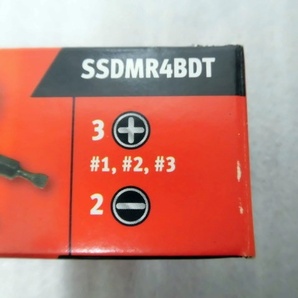 未使用 Snap-on SSDMR4BDT 8-3/4 スナップオン ラチェットドライバー ダークチタニウムの画像8