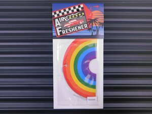送料\94【Rainbow・レインボー】※《エアーフレッシュナー・ココナッツ》　AIR FRESHENER　アメリカン