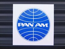 送料\84【PAN AM・パンアメリカン航空】※《レーシングステッカー／５枚セット》　(品番：ms059)　アメリカン雑貨　ガレージ_画像2