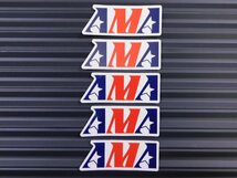 送料\84【AMA】※《レーシングステッカー／５枚セット》　(品番：ms037)　アメリカン雑貨　ガレージ_画像1