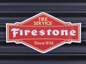 送料\84【Firestone 1926・ファイアストン】※《レーシングステッカー》　(品番：ms016)　アメリカン雑貨　ガレージ