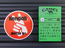 送料\84【Kendall MOTOR OIL・ケンドル】※《レーシングステッカー／４枚セット》　(品番：ms078)　アメリカン雑貨_画像3