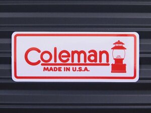 送料\84【Coleman・コールマン】※《レーシングステッカー》　(品番：ms112)　アメリカン雑貨　ガレージ