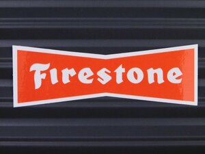 送料\84【Firestone・ファイアストン】※《レーシングステッカー》　(品番：ms016)　アメリカン雑貨　ガレージ
