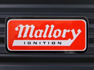 送料\84【mallory IGNITION・マロリーイグニッション】※《レーシングステッカー》　(品番：ms008)　アメリカン雑貨　ガレージ