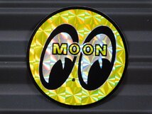 【MOONEYES・ムーンアイズ】※《アイボール プリズムステッカー5枚／直径40mm》　(品番DM058)_画像2