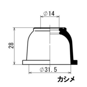 【タイロッドエンドブーツ・左右セット】※ ＲＸ－７ (FD3S・RE13B) (年式91.10～2002.8)の画像3