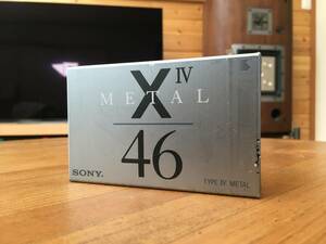 カセットテープ SONY Metal X Ⅳ 46（未開封品、送料無料）