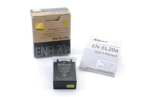 L2624 ニコン Nikon EN-EL20a リチャージャブルバッテリー BATTERY PACK 充電池 箱 取説付 カメラアクセサリー