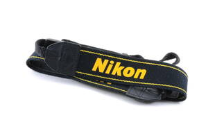 L2817 ニコン Nikon ストラップ ブラック 黒 イエロー 黄 STRAP カメラアクセサリー クリックポスト