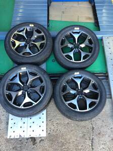 Subaru Forester SJG　Genuine alloy wheels 18 Inch 7J 　BSports Tiresincluded