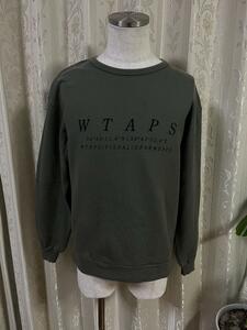 WTAPS　グリーンスウェット