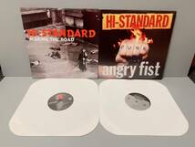 Hi-Standard Making The Road angry fistレコード 2枚セット 当時物 LP NOFX Fat Wreck Chords ハイスタ メロディックパンク メロコア_画像1