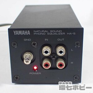 1RM11◆YAMAHA ヤマハ フォノイコライザー アンプ HA-5 通電OK 動作未確認/フォノイコ 送:-/60