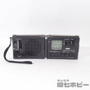 1UH1◆受信OK 当時物 SONY ソニー ICF-7800 ポータブルラジオ FM/SW/MW 3バンドレシーバー ニュースキャスター/昭和レトロ ビンテージ 送60