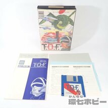 2KS51◆MSX2 データウエスト T.D.F 怪獣大戦争 箱説・ハガキ有 動作未確認/マイコン MSX パソコン ゲーム ソフト 送:-/60_画像2