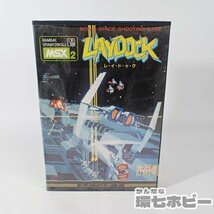 1KS37◆MSX2 T&E SOFT レイドック カセットテープ・FD版 箱説有 動作未確認/マイコン MSX パソコン ゲーム ソフト LAYDOCK 送:-/60_画像1