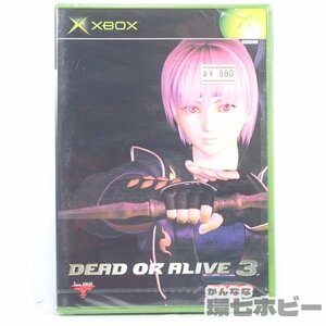 2TB16◆新品未開封 XBOX テクモ デッドオアアライブ3 ゲーム ソフト DEAD OR ALIVE DOA 送:YP/60