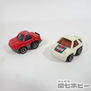 1QS30◆当時物 タカラ チョロQ A-77 スカイラインRS-TURBO C A-68 ポルシェ928 日本製 まとめ/日産 SKYLINE PORSCHE ミニカー 送:‐/60