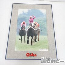 MO38◆平成6年 当時物 週刊ギャロップ 第61回 日本ダービー ナリタブライアン 写真 パネル/競馬 グッズ ポスター レトロ 送:-/100_画像1